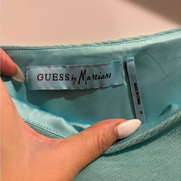 GUESS by Marciano Turquoise Party Dress - Picture 4 of 4